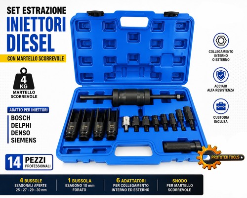 Set estrattore iniettore - set,