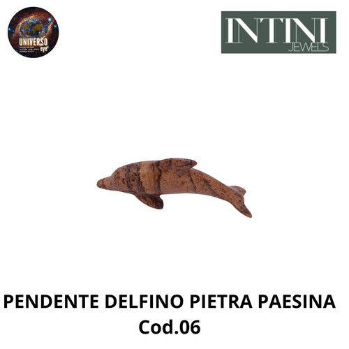 Pendente delfino pietra - delfino,