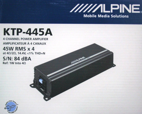 Alpine ktp 445a - ktp-445a, amplificatore