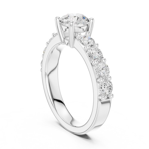 Anello oro carati con - in,