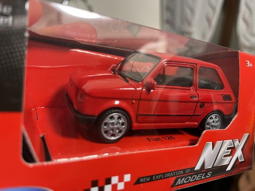 Modellino auto scala fiat - scala, 1:43