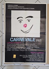 MANIFESTO VITERBO 1983 SFINALA CARRI CARNEVALE 