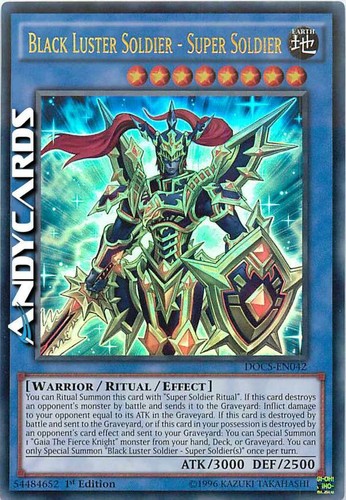 Black luster soldier super - black,