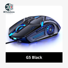 Silver Eagle G5 Mouse Cablato Muto Sei Tasti Gioco Luminoso Macchine E-Sport Acc