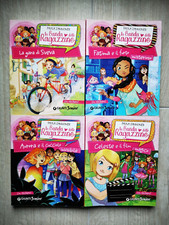 LA BANDA DELLE RAGAZZINE n. 1 2 3 4 - PAOLA ZANNONER - GIUNTI JUNIOR