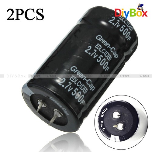 2pcs 500f automobile auto - 500f, 2.7v