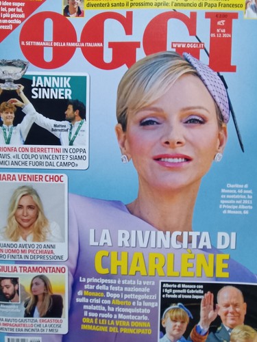 Oggi 2024 charlene - oggi,