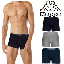 KAPPA PACCO DA 6 PEZZI MUTANDE DA UOMO BOXER COTONE ELASTICIZZATO COLORI K 1211