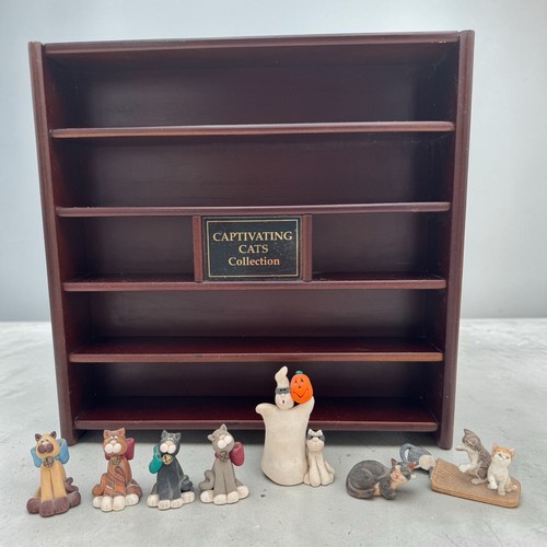 Lotto statuine gatto - lotto,