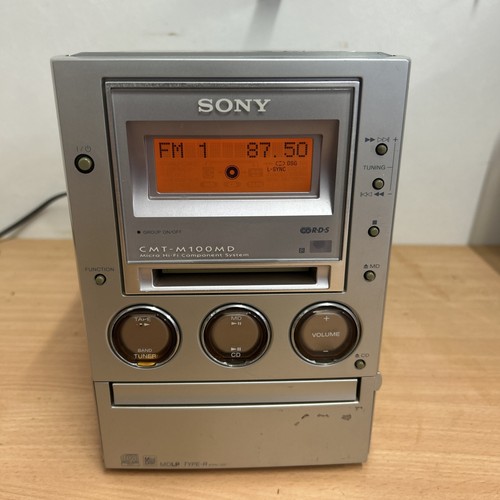 Sony cmt m100md mini hifi - sony,