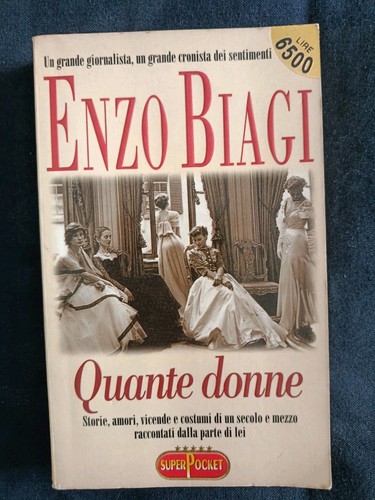 Libro quante donne enzo biagi - quante,