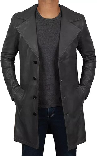 Trench coat uomo 100 vera - uomo,