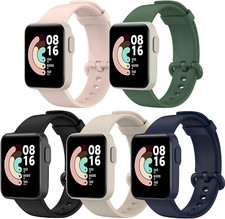 5pz Cinturino Braccialetto Ricambio Compatibile Con Xiaomi Mi Watch Lite/Redmi