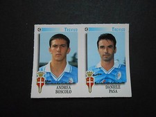 FIGURINA CALCIATORI PANINI 1997-98 - TREVISO - BOSCOLO/PASA