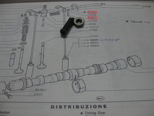 Vite registro valvole - vite,