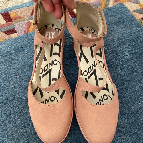 Pompa donna fly london - donna, tan