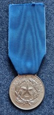 REPUBBLICA ITALIANA DECORAZIONE BRAVERY MEDAGLIA "ARGENTO" AL VALORE MILITARE