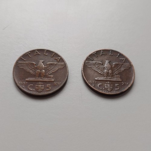 Italy centesimi 1937 - centesimi,