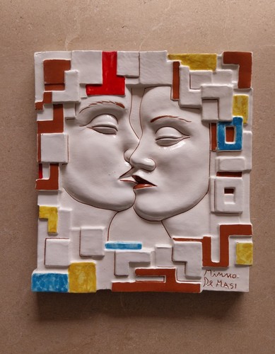 Quadro ceramica l amore - quadro, l'amore