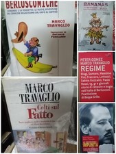 5 libri di Marco Travaglio (2 in prima edizione) Garzanti/Ed. Riuniti/BUR Futuro