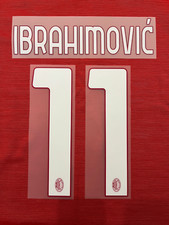 KIT IBRAHIMOVIC 11  BIANCO X MAGLIA CALCIO MILAN 22-23 NUOVO NEW