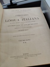 Dizionario Della Lingua Italiana Niccolò Tommaseo Bernardo Bellini 1929 Completo