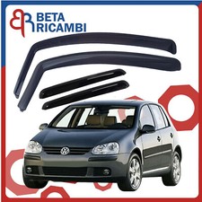 Deflettori Per Volkswagen VW Golf V 5 P Antivento Atipioggia 16.084 Ant Post 4Pz