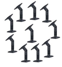 CONFEZIONE DA 10 STAFFE SUPPORTO ALTOPARLANTE SATELLITARE UNIVERSALE DA SOFFITTO PARETE HOME THEATER BOSE