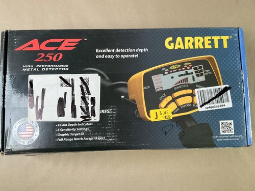 Garrett ace 250 metal - ace, detector