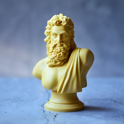 Stampo busto zeus - stampo, per