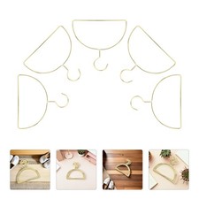  10 pezzi di grucce in metallo