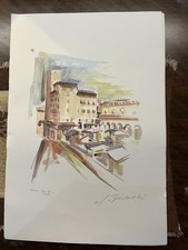 litografia firmata numerata