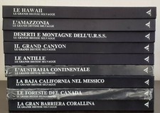 ENCICLOPEDIA LE GRANDI DISTESE SELVAGGE MONDADORI  - 12 volumi come nuovi