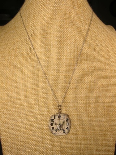 Collana unica uccellino