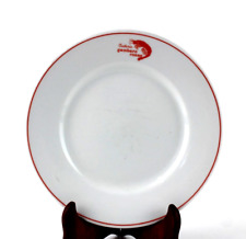 Piatto Trattoria Gambero Rosso in porcellana bianca Buon Ricordo Richard Ginori