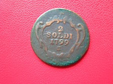 ITALIE  MONNAIE DE 2 SOLDI