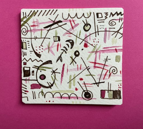 Abstract fish kandinsky - abstract,