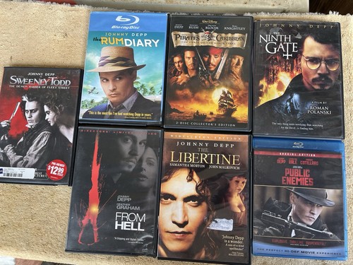 Set johnny depp dvd - depp,