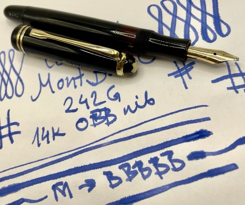 1950s mint montblanc 242g - mint,