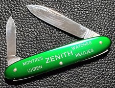 OROLOGIO ZENITH - RARO APRICASSE MULTI LINGUE - COLTELLINO - MONTRE - VICTORINOX