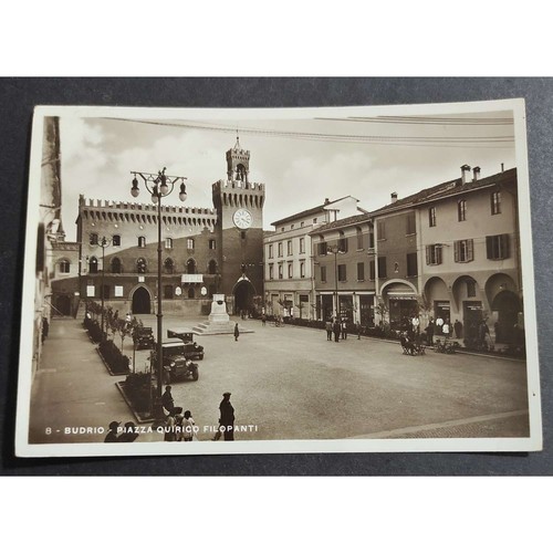 Cartolina piazza quirico - cartolina,