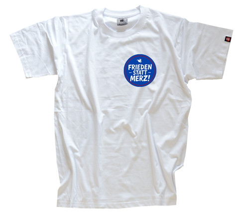 Shirt stampa petto pace - t-shirt,
