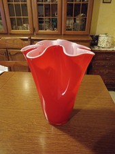 Vaso  Vetro Incamiciato