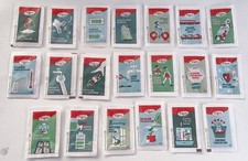 Serie 20 bustine di zucchero vuote / Set of 20 empty sugar packets Green