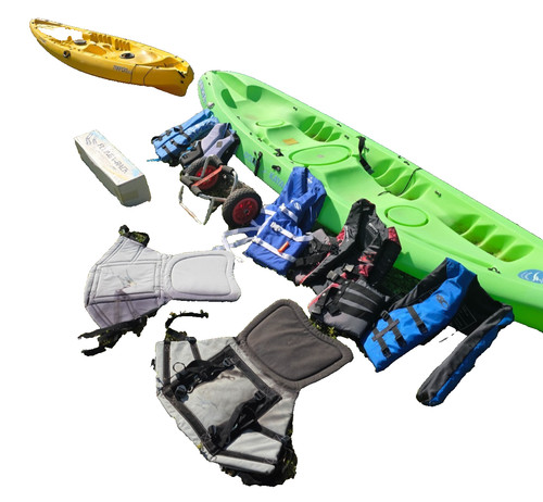 Ocean kayaks paddles - kayaks, (2),