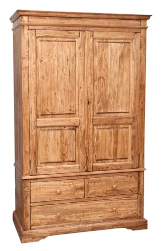 Armadio country legno - legno, massello