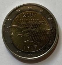 Finlandia suomi 2 euro 2007 - 1917