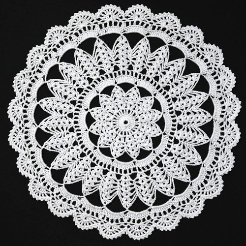 Tovagliette uncinetto - tovagliette, 14"