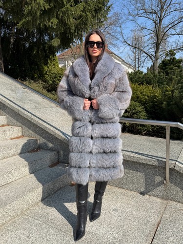 Cappotto pelliccia vera - , volpe