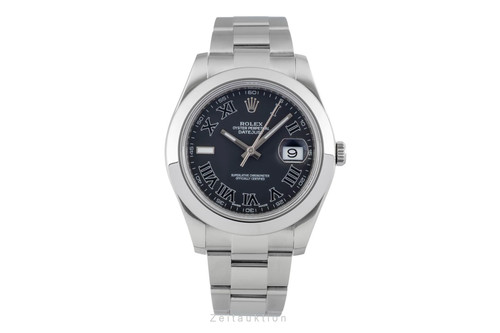 Rolex datejust black - rolex, 41